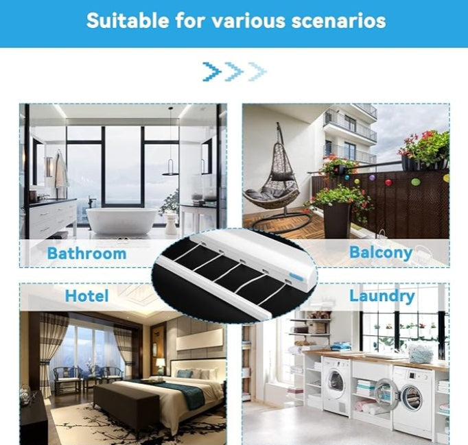 Expandable Wall Hanging Airer