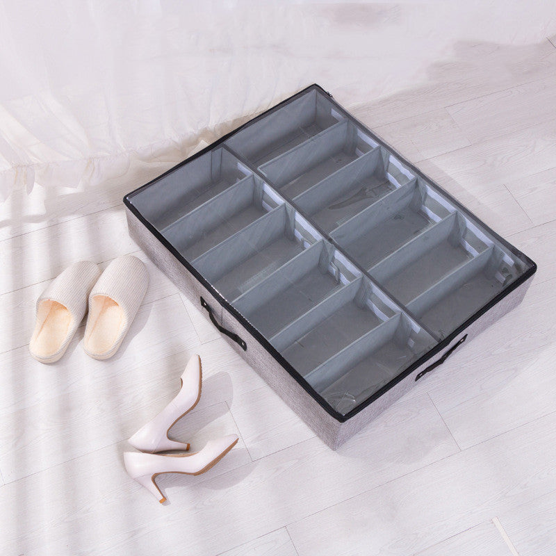 Premium Transparent Shoe Organizer