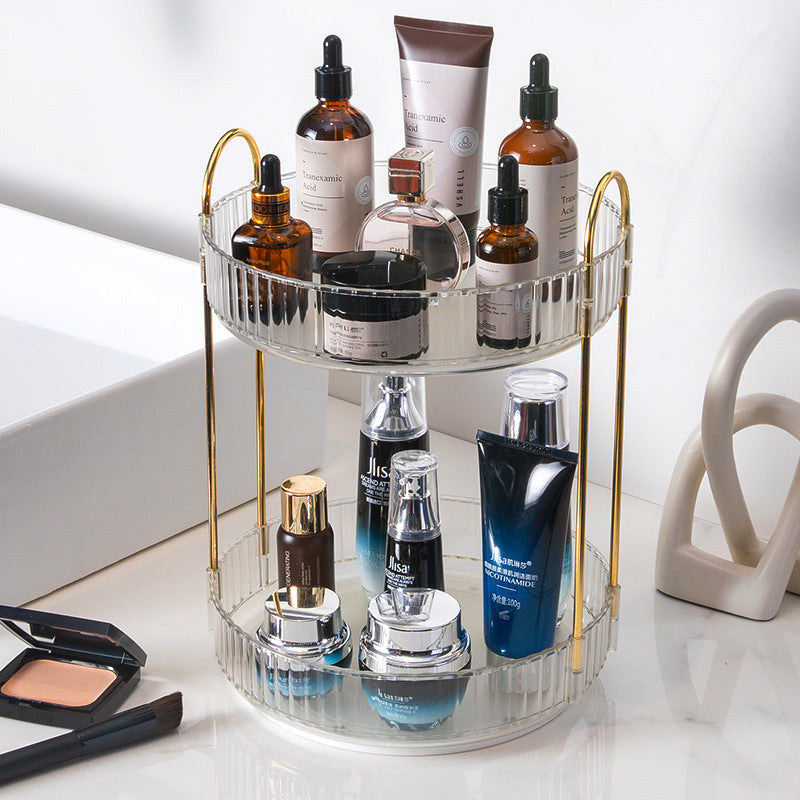 Cosmetics Rotating Storage Rack